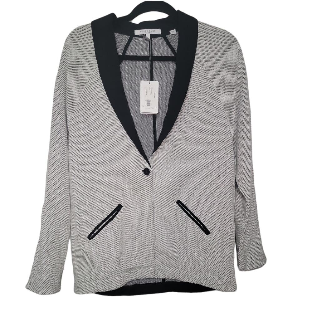 New Bella Luxx Small‎ Blazer Black and White